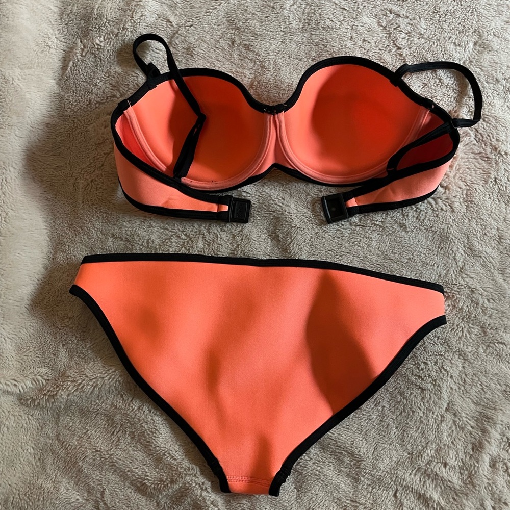 Triangl Milly Arizona Sunset Neoprene Orange Bikini - Picture 5 of 7